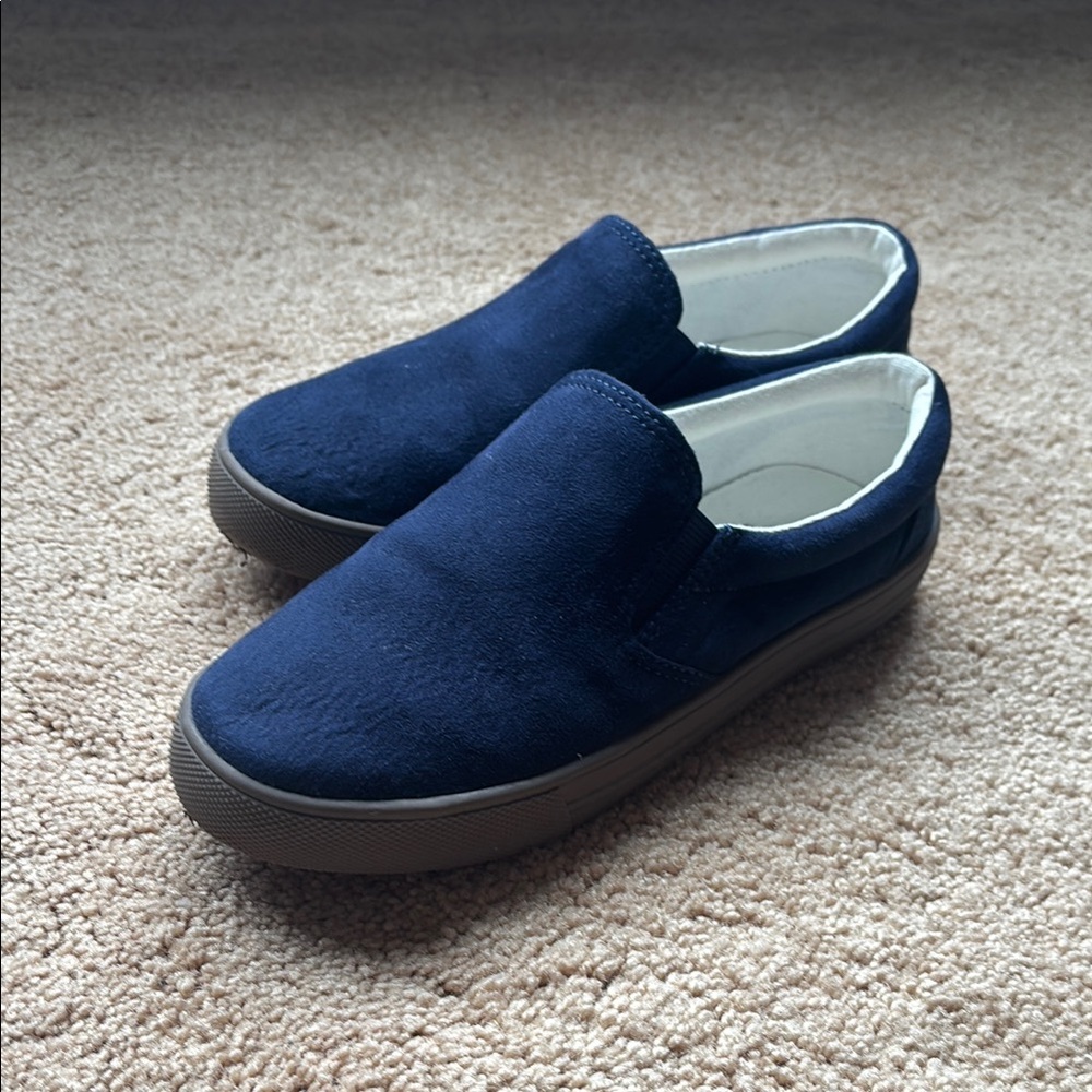 J.Crew Navy Blue Kids Slip-On Shoes